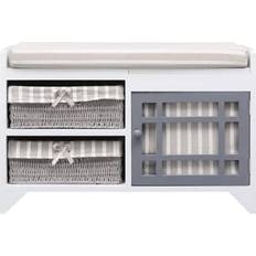 Braun - Luken Aufbewahrungskommoden vidaXL 284080 Aufbewahrungskommode 70x45cm