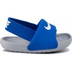 Nike Tøfler Nike Kawa Slide TD - Hyper Cobalt/Wolf Grey/White