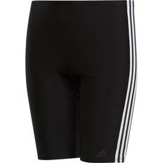 Adidas Junior 3 Stripes Swim Jammers - Black/White (DP7550)