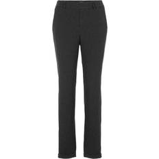 Anzughosen - Damen - L Vero Moda Maya Tailored Trousers - Grey/Dark Grey Melange