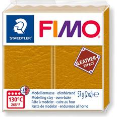 Staedtler Fimo Leather Effect Ochre 57g