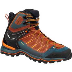 Fabric Hiking Shoes Salewa Mountain Trainer Lite Mid GTX M - Black Out/Carrot
