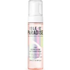 Selbstbräuner reduziert Isle of Paradise Glow Clear Self-Tanning Mousse Light 200ml