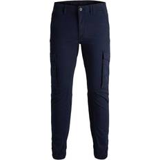 Bukser Jack & Jones Boy's Paul Flake AKM 542 Cargo Trousers - Blue/Navy Blazer (12177424)