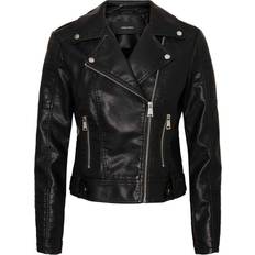Vero Moda Damen Oberbekleidung Vero Moda Coated Jacket - Black