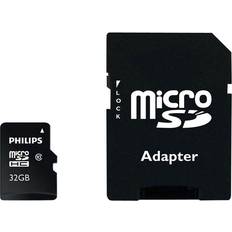 Philips Minnekort Philips FM32MP45B microSDHC Class 10 32GB