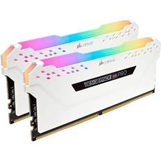 32 GB - DDR4 RAM minne Corsair Vengeance RGB Pro White DDR4 3200MHz 2x16GB (CMW32GX4M2E3200C16W)