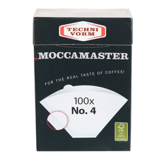 Kaffefiltre Moccamaster CoffeeFilter no. 1x4 - 100st