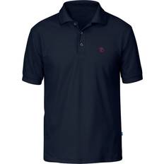 Fjällräven Herren Poloshirts Fjällräven Crowley Pique Polo Shirt - Blueblack