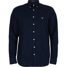 Gant Plain Broadcloth Shirt - Navy