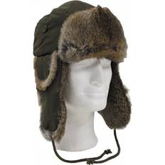 Echtpelz Bekleidung Max Fuchs Earflaps Fur Medium Winter Hat - Green