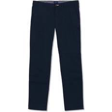 Gant Slim Fit Twill Chinos - Marine