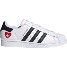 Adidas Superstar - Cloud White/Core Black/Scarlet