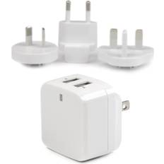 Cell Phone Chargers - Chargers Batteries & Chargers StarTech USB2PACWH