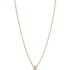 ENAMEL Copenhagen Fleur Necklaces - Gold/Transparent