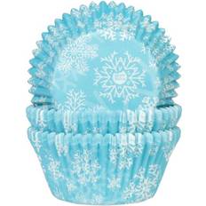 House of Marie Snow Crystals Muffinsform 5 cm