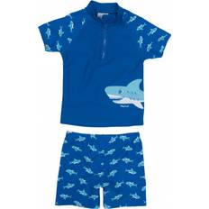 Elastan UV-Bekleidung Playshoes UV Protection Bath Set - Shark