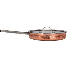 Coppers Saute Pans Vargen & Thor Model Y with lid 28 cm