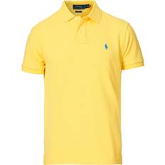 Gule - Herre Pikéskjorter Polo Ralph Lauren Slim Fit Polo T-shirt - Yellowfin