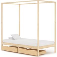 vidaXL Four-Poster 2 Drawers Bettrahmen 90X200cm