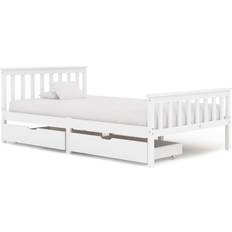 vidaXL Bed Frame with 2 Drawers 82cm Bettrahmen 120X200cm