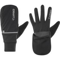 Craft Sportswear Gloves & Mittens Craft Sportswear Hybrid Weather Gloves Unisex - Black