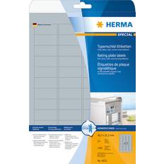 Herma Rating Plate Labels A4