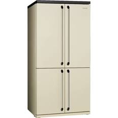 Side-by-side Kombiskap Smeg FQ960P5 Beige