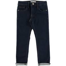 Druckknöpfe Hosen Name It Sweat Denim Regular Fit Jeans - Blue/Dark Blue Denim (13163038)