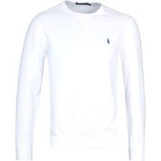 Polo Ralph Lauren Hvite Gensere Polo Ralph Lauren The Cabin Fleece Sweatshirt - White