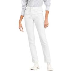 Levi's 724 High Rise Straight Jeans - Western White/Neutral