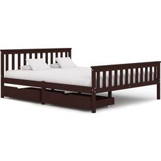 vidaXL Bed Frame with 2 Drawers 82cm Bettrahmen 160x200cm