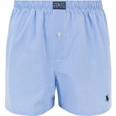 Ruter Undertøy Polo Ralph Lauren Woven Boxer Shorts - Mini Gingham Light Blue