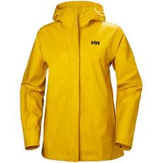 Gutter Regnjakker Helly Hansen Junior Moss Rain Jacket - Essential Yellow (41674-344)