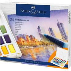 Aquarellfarben Faber-Castell Watercolours in Pans 24ct Set