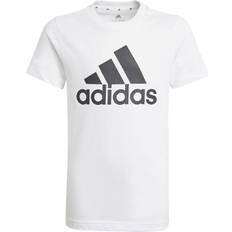 164 Kinderbekleidung adidas Boy's Essentials T-shirt - White/Black (GN3994)