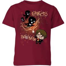 Harry Potter Kids Expecto Patronum T-shirt - Burgundy