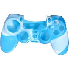 PlayStation 4 Spillkontrollgrep Teknikproffset PS4 Controller Silicone Grip - Blue/White Camouflage