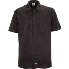 Big and tall work shirts Dickies 1574 Original Short Sleeve Work Shirt -Black