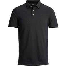 Jack & Jones Classic Polo Shirt - Grey/Dark Grey Melange