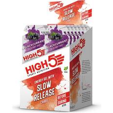Jod Karbohydrater High5 Energy Gel with Slow Release Carbs Blackcurrant 62g 14 st