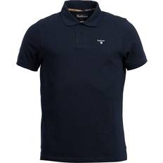 Barbour Herre T-skjorter & Singleter Barbour Tartan Pique Polo T-shirt - New Navy