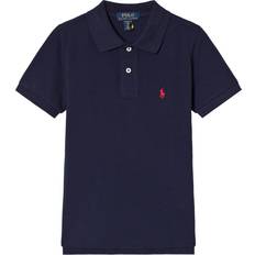 M Poloshirts Ralph Lauren Boy's Logo Poloshirt - Navy Blue