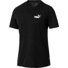 Puma Herre Overdeler Puma Essentials Small Logo T-shirt - Black