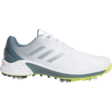 Adidas Unisex Golfschuhe Adidas ZG21 Wide M - Cloud White/Acid Yellow/Blue Oxide