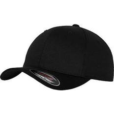 Polyester Accessoires Flexfit 6277 Wooly Combed Cap - Black