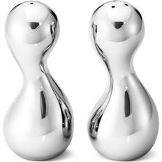 Stainless Steel Spice Mills Georg Jensen Cobra Salt Mill, Pepper Mill 2pcs 10.3cm