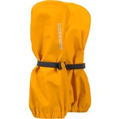 Teipede sømmer Regnvotter Didriksons Unlined Kid's Glove - Citrus Yellow (503744-394)