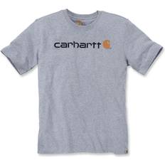 Carhartt Herren Bekleidung Carhartt Core Logo Workwear T-shirt - Heather Grey