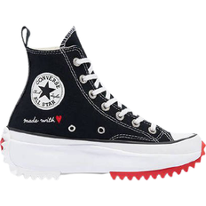 Converse Run Star Hike Platform Made With Love - Black/White/University Red